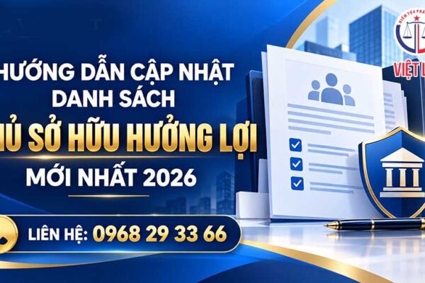 Cập nhật danh sách chủ sở hữu hưởng lợi